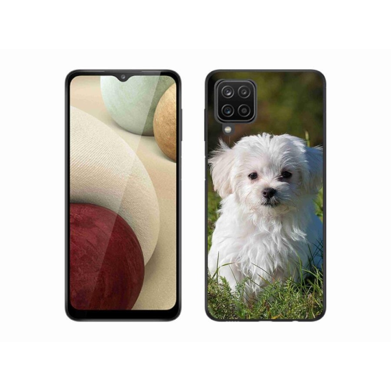 Gélový obal mmCase na mobil Samsung Galaxy M12 - bišon