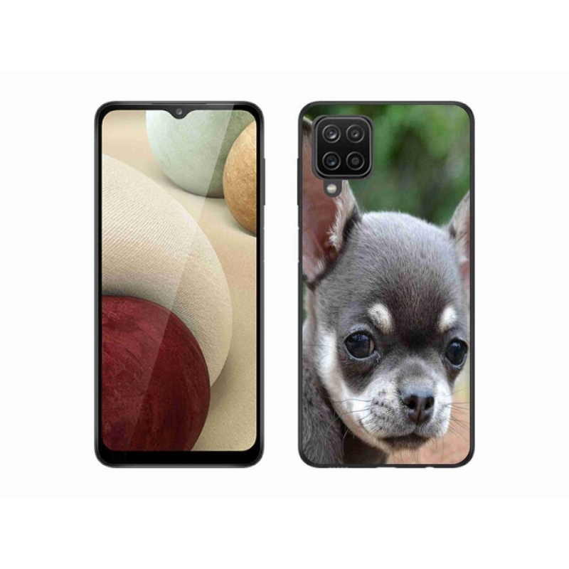 Gélový obal mmCase na mobil Samsung Galaxy M12 - čivava