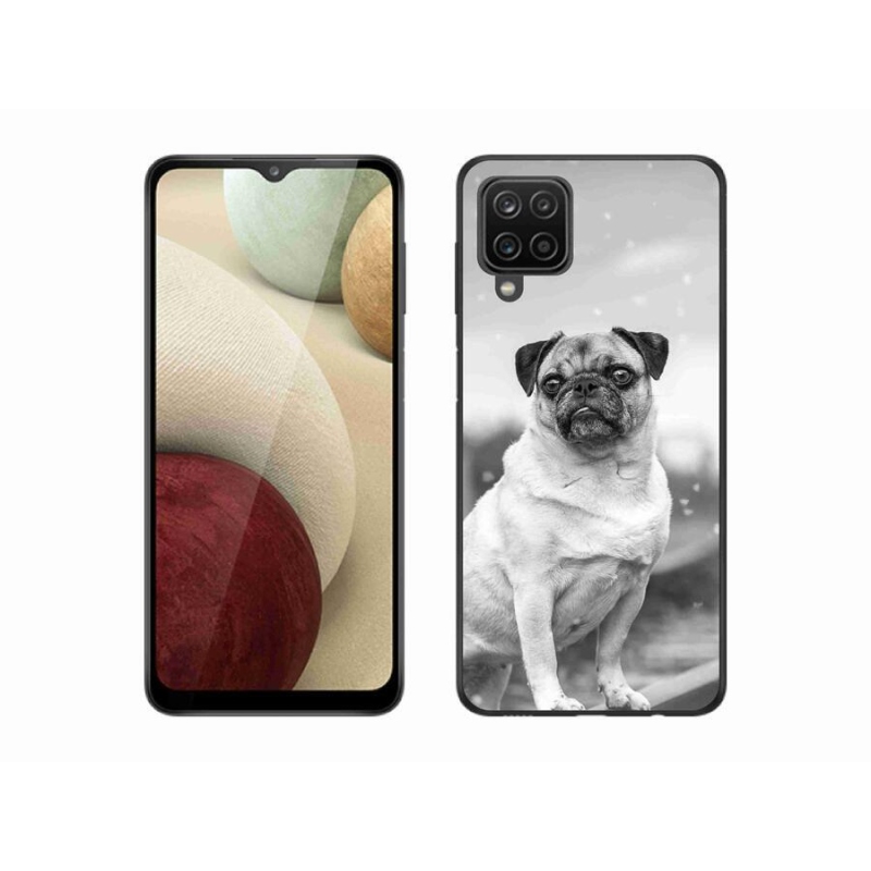Gélový obal mmCase na mobil Samsung Galaxy M12 - mops