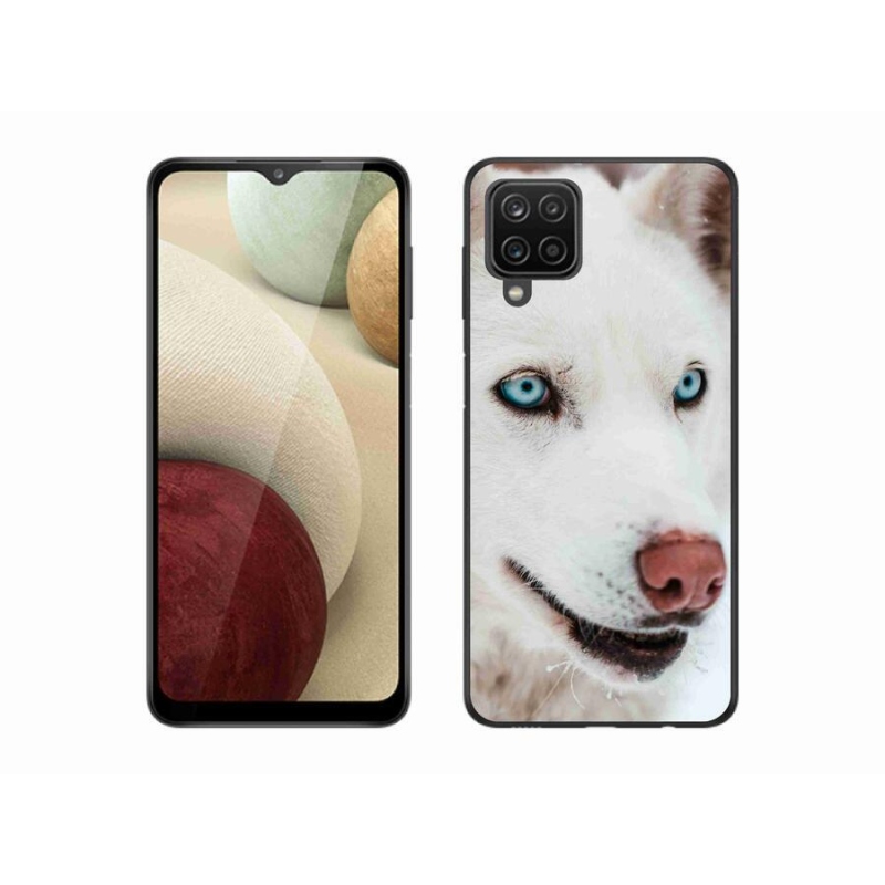 Gélový obal mmCase na mobil Samsung Galaxy M12 - psie pohľad