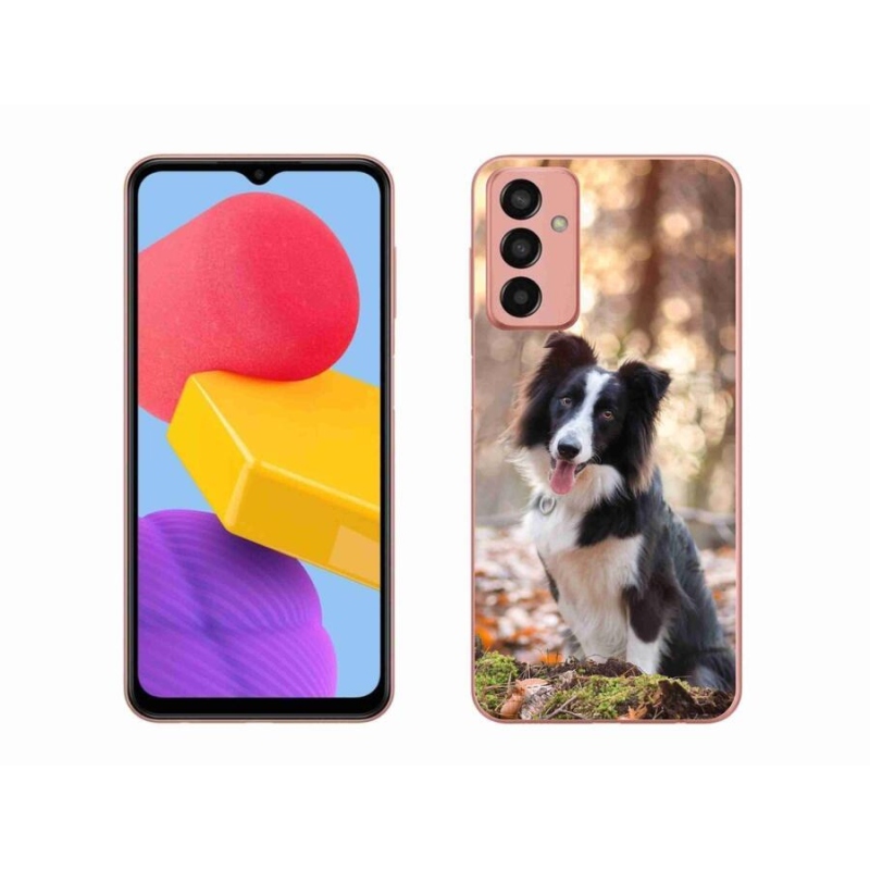 Gélový obal mmCase na mobil Samsung Galaxy M13 - border kólia 1