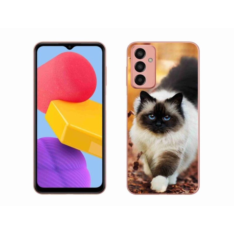 Gélový obal mmCase na mobil Samsung Galaxy M13 - mačka