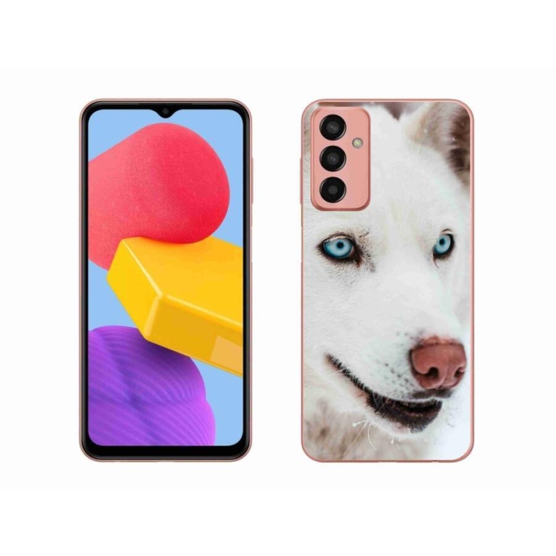 Gélový obal mmCase na mobil Samsung Galaxy M13 - psí pohľad