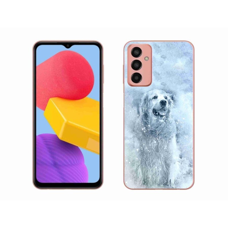 Gélový obal mmCase na mobil Samsung Galaxy M13 - retriever