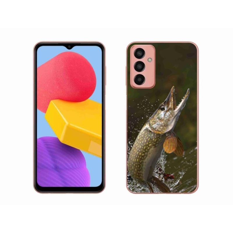 Gélový obal mmCase na mobil Samsung Galaxy M13 - šťuka