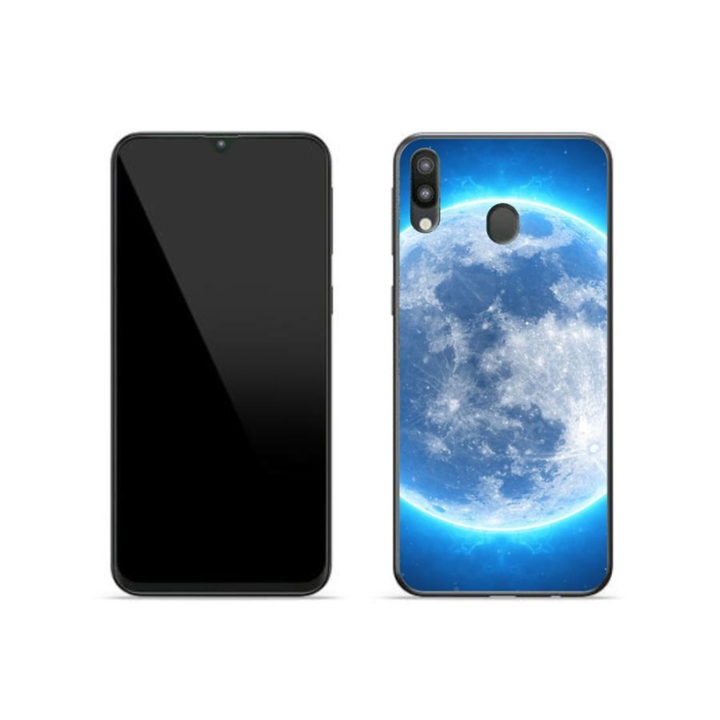 Gélový obal mmCase na mobil Samsung Galaxy M20 - zemegule