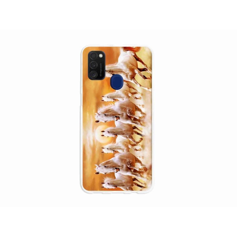 Gélový obal mmCase na mobil Samsung Galaxy M21 - kone 2