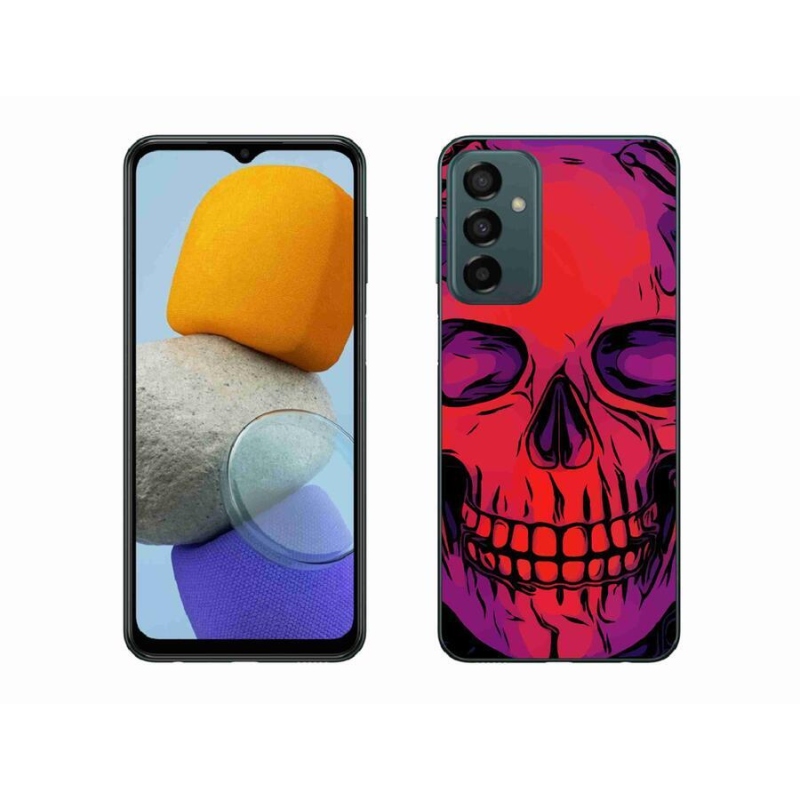 Gélový obal mmCase na mobil Samsung Galaxy M23 5G - lebka