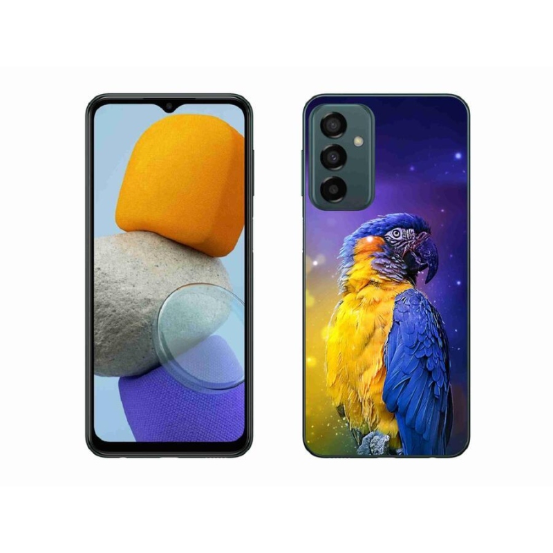 Gélový obal mmCase na mobil Samsung Galaxy M23 5G - papagáj ara 1