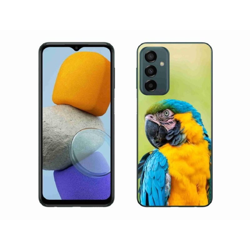 Gélový obal mmCase na mobil Samsung Galaxy M23 5G - papagáj ara 2