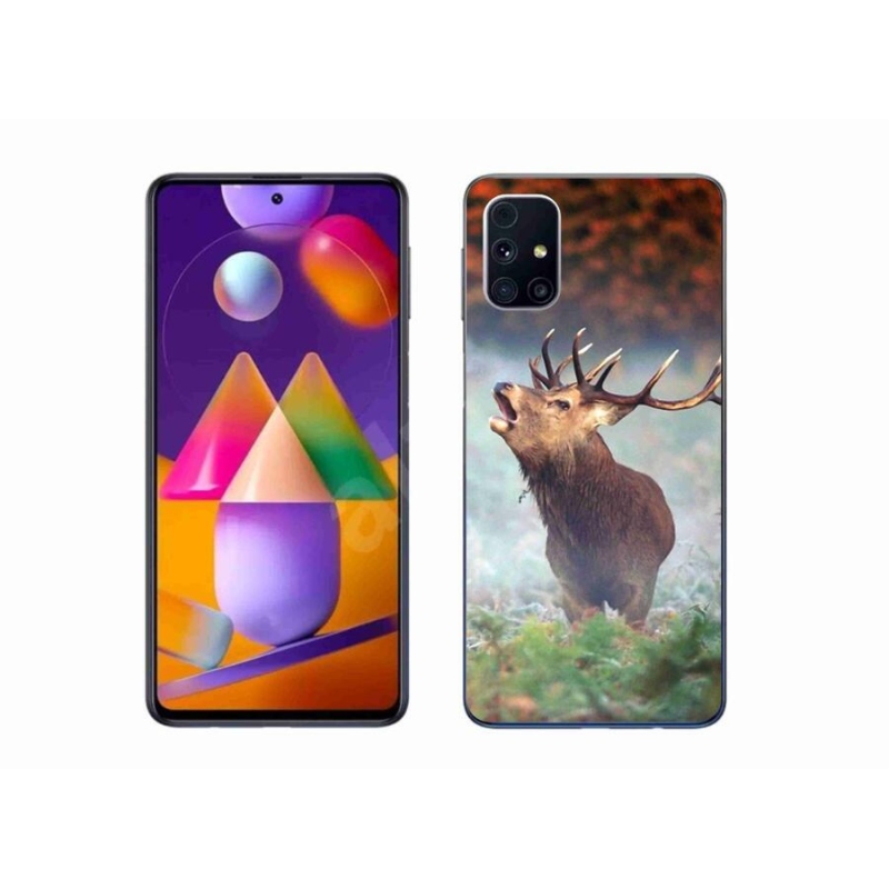 Gélový obal mmCase na mobil Samsung Galaxy M31s - jeleň 2