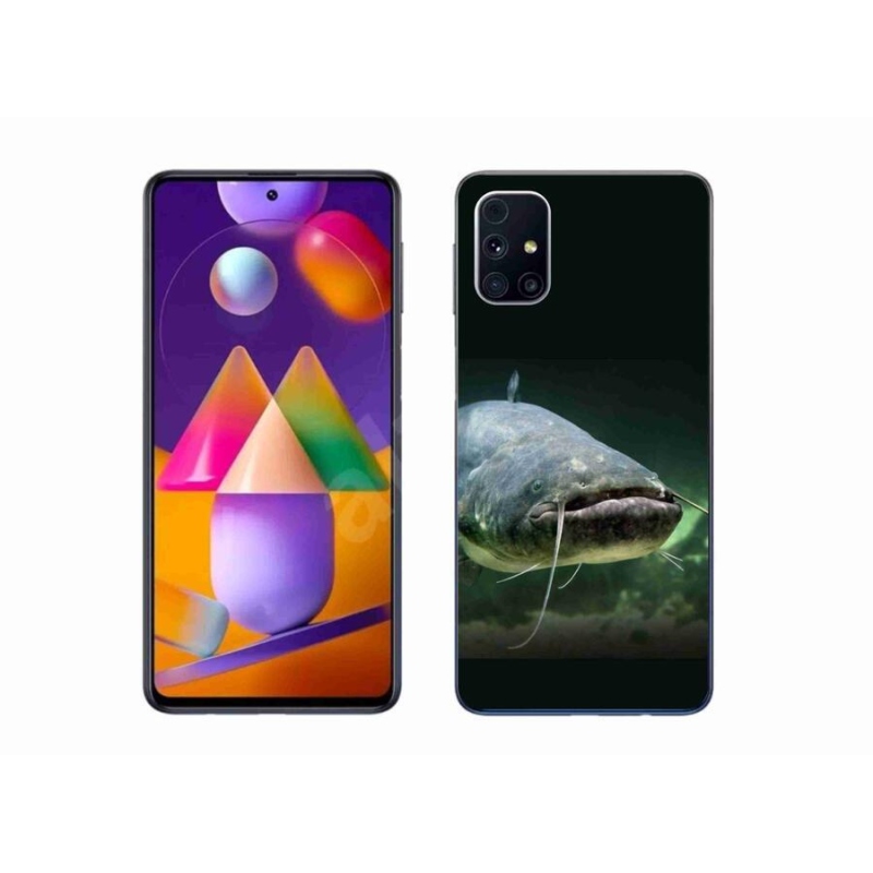 Gélový obal mmCase na mobil Samsung Galaxy M31s - sumec