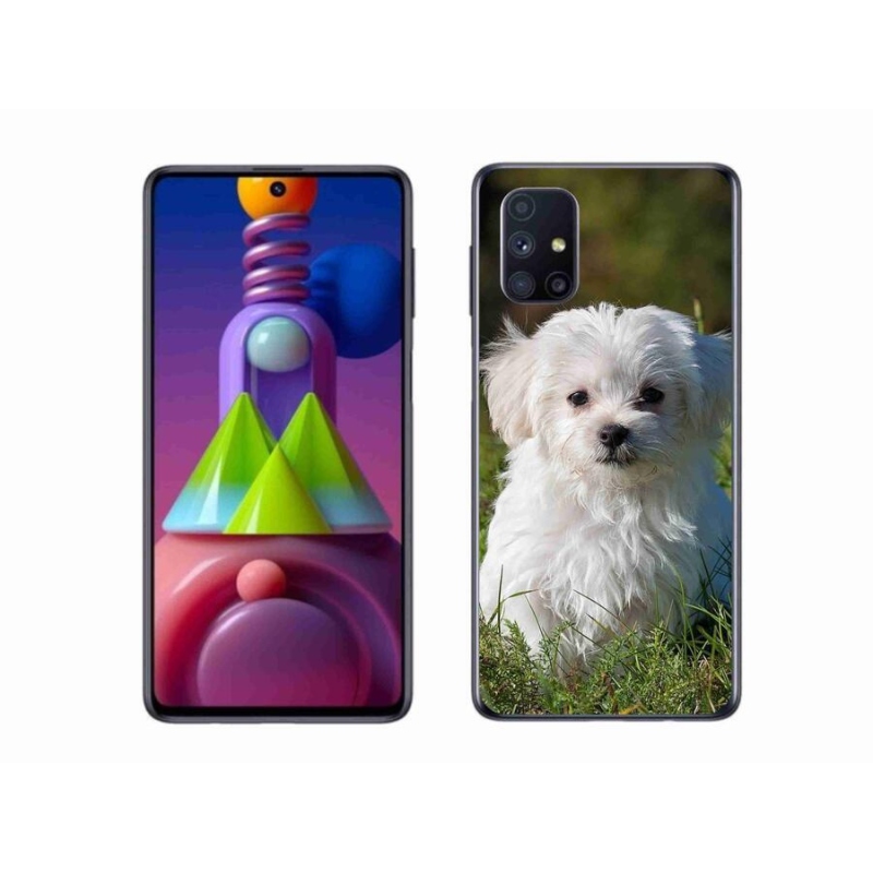 Gélový obal mmCase na mobil Samsung Galaxy M51 - bišon