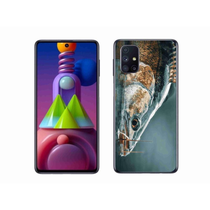 Gélový obal mmCase na mobil Samsung Galaxy M51 - zubáč