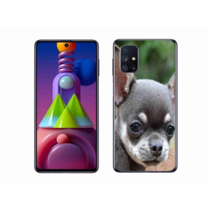 Gélový obal mmCase na mobil Samsung Galaxy M51 - čivava