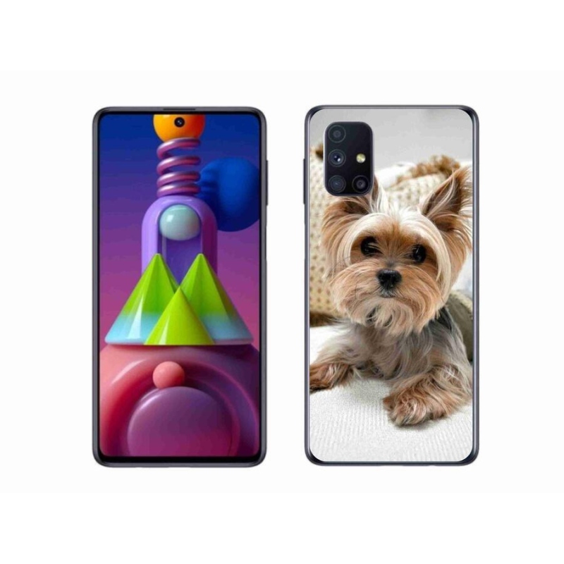 Gélový obal mmCase na mobil Samsung Galaxy M51 - jorkšír 5