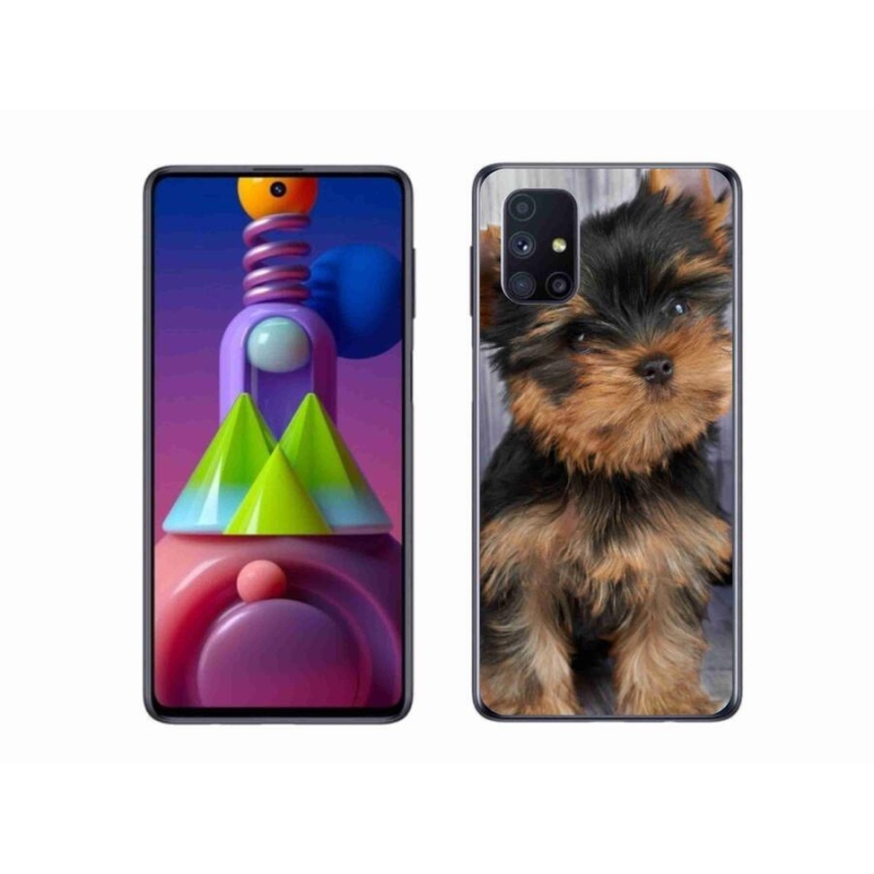 Gélový obal mmCase na mobil Samsung Galaxy M51 - jorkšír 9