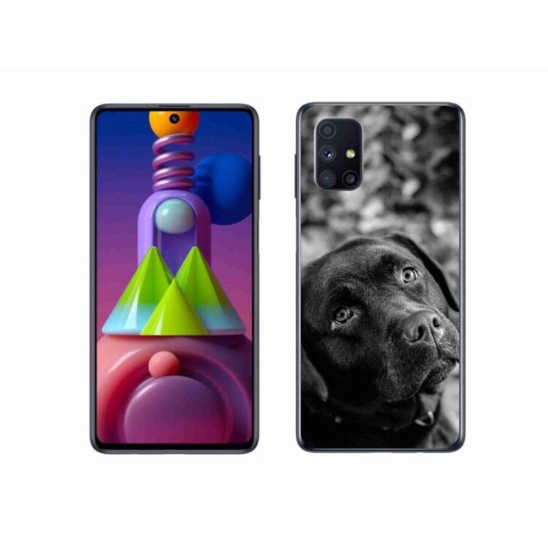 Gélový obal mmCase na mobil Samsung Galaxy M51 - labrador