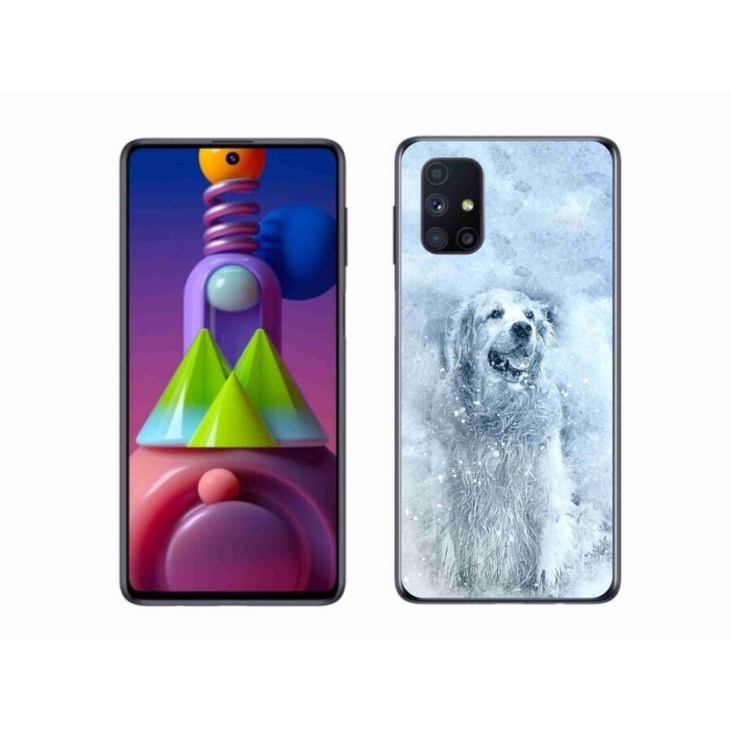 Gélový obal mmCase na mobil Samsung Galaxy M51 - retríver