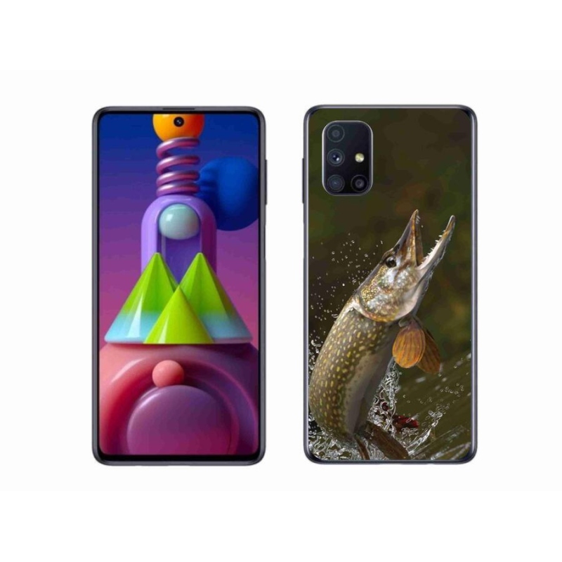 Gélový obal mmCase na mobil Samsung Galaxy M51 - šťuka