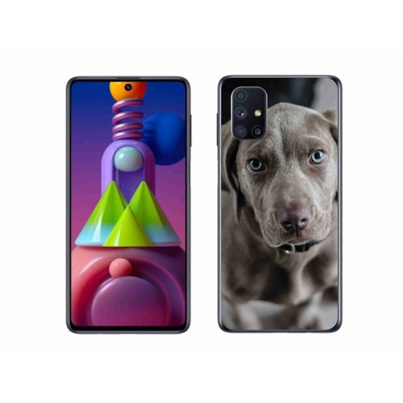 Gélový obal mmCase na mobil Samsung Galaxy M51 - weimarský stavač