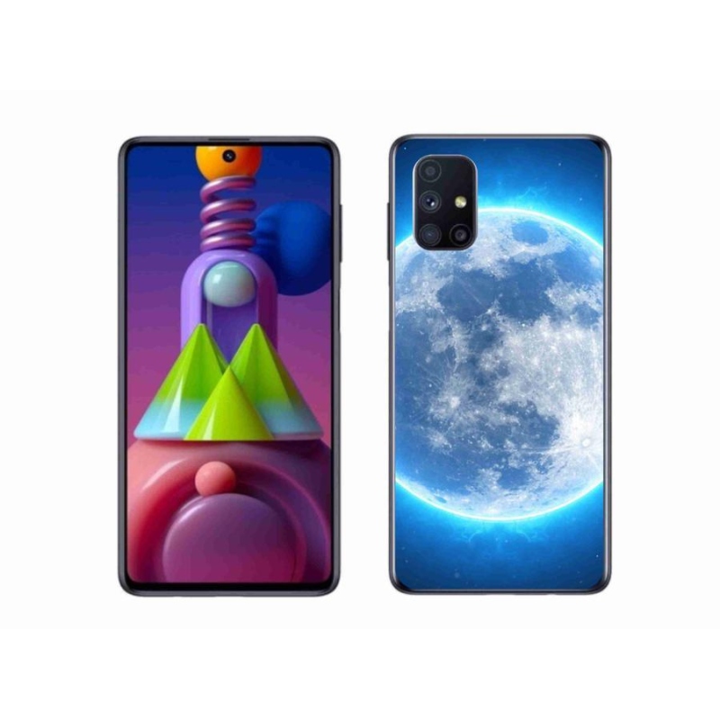 Gélový obal mmCase na mobil Samsung Galaxy M51 - zemegule