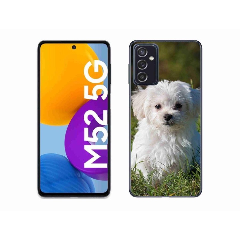 Gélový obal mmCase na mobil Samsung Galaxy M52 5G - bišon