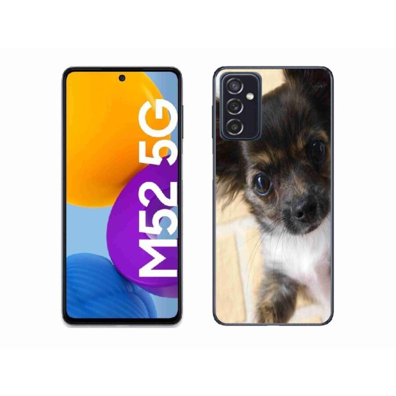 Gélový obal mmCase na mobil Samsung Galaxy M52 5G - čivava 2