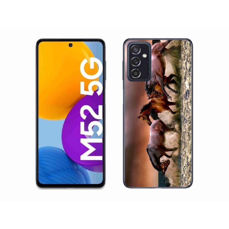 Gélový obal mmCase na mobil Samsung Galaxy M52 5G - kone 1