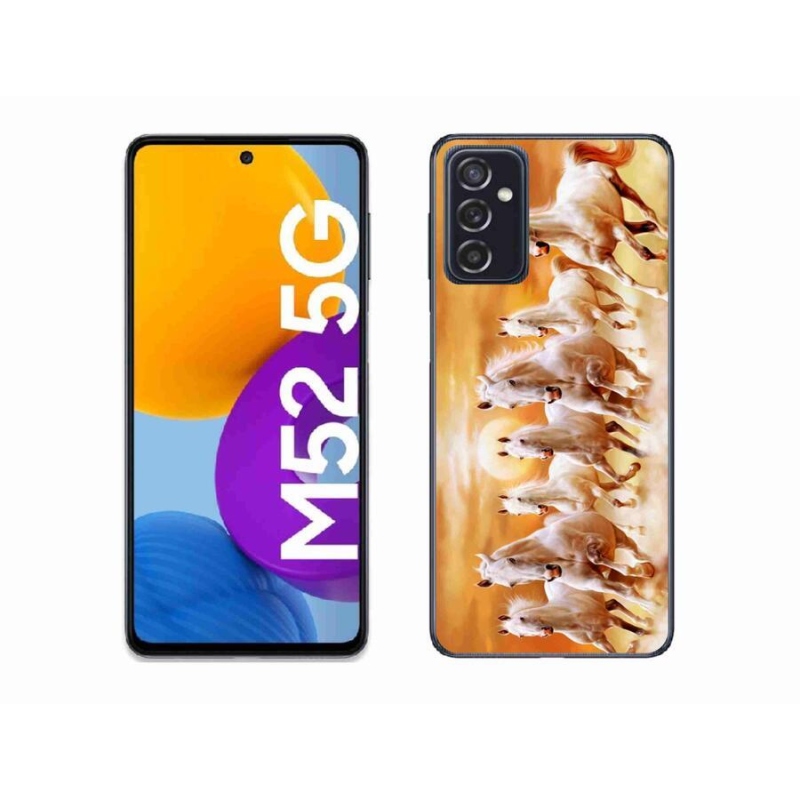 Gélový obal mmCase na mobil Samsung Galaxy M52 5G - kone 2