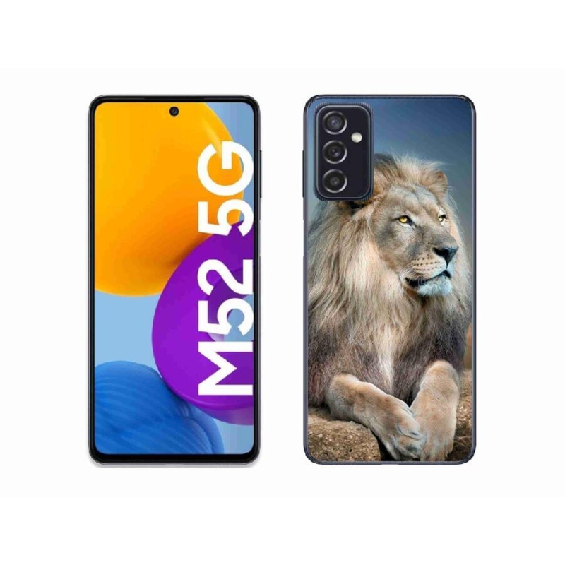 Gélový obal mmCase na mobil Samsung Galaxy M52 5G - lev 1