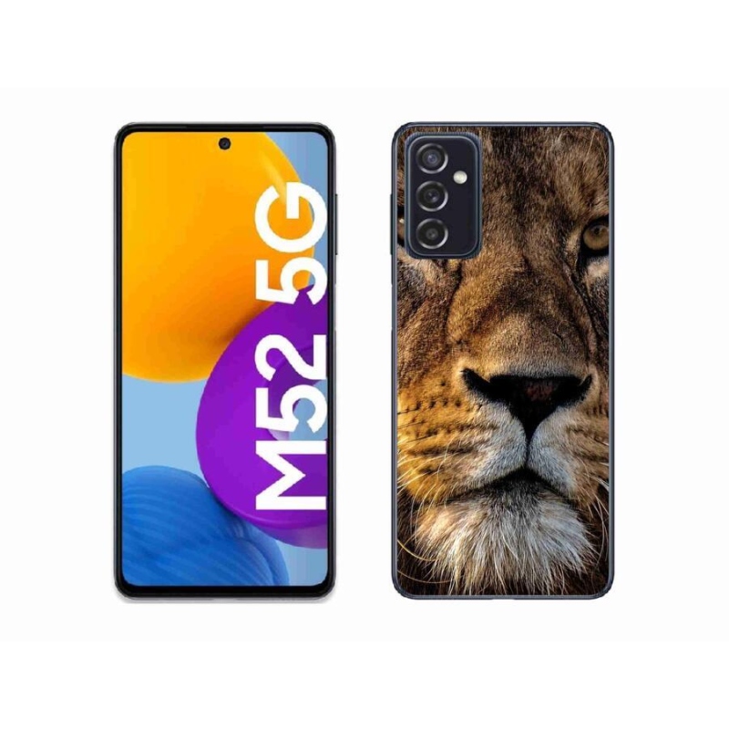 Gélový obal mmCase na mobil Samsung Galaxy M52 5G - lev