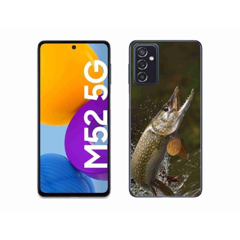 Gélový obal mmCase na mobil Samsung Galaxy M52 5G - šťuka