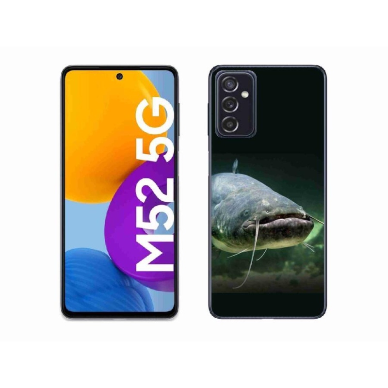 Gélový obal mmCase na mobil Samsung Galaxy M52 5G - sumec