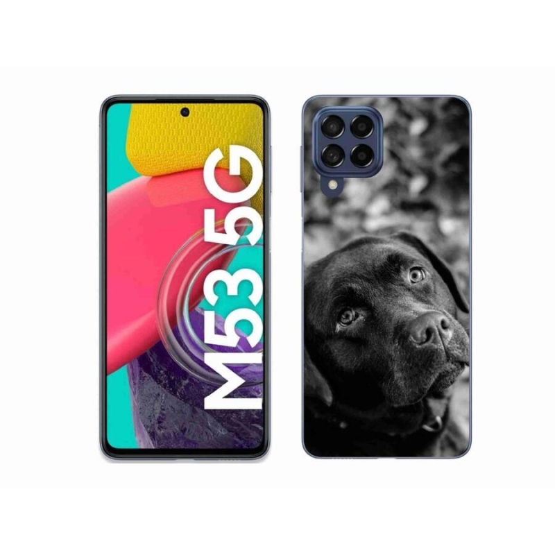 Gélový obal mmCase na mobil Samsung Galaxy M53 5G - labrador