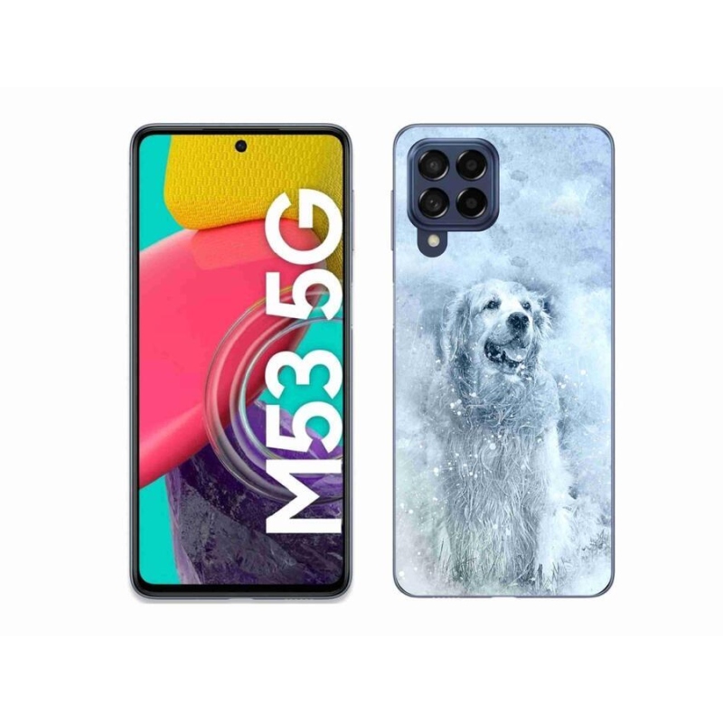 Gélový obal mmCase na mobil Samsung Galaxy M53 5G - retriever