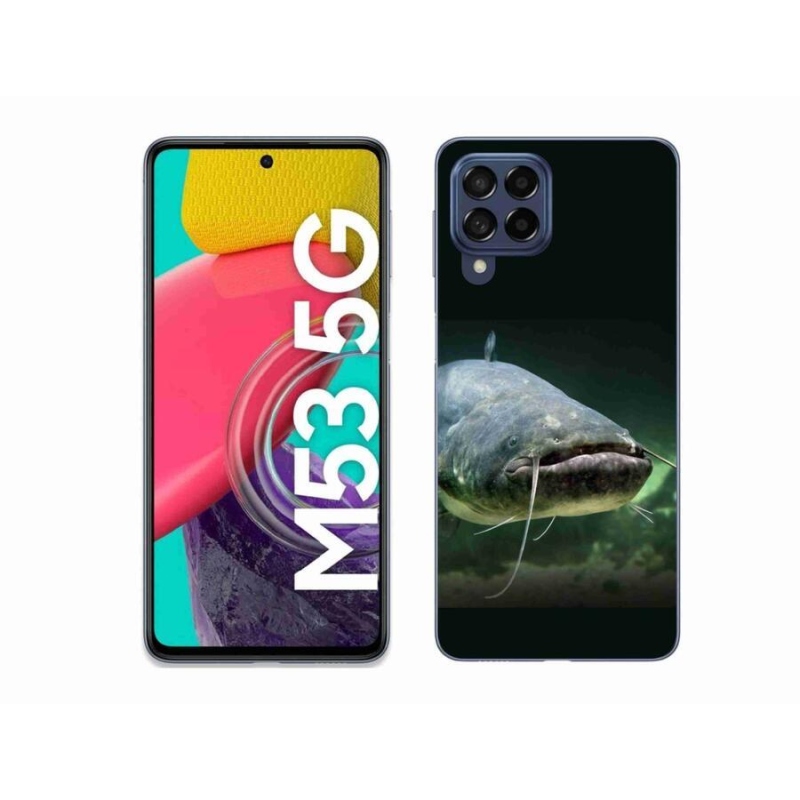 Gélový obal mmCase na mobil Samsung Galaxy M53 5G - sumec