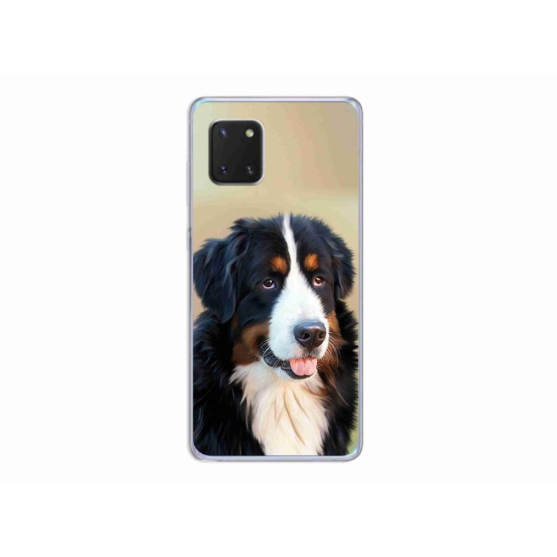 Gélový obal mmCase na mobil Samsung Galaxy Note 10 Lite - bernský salašnícky pes