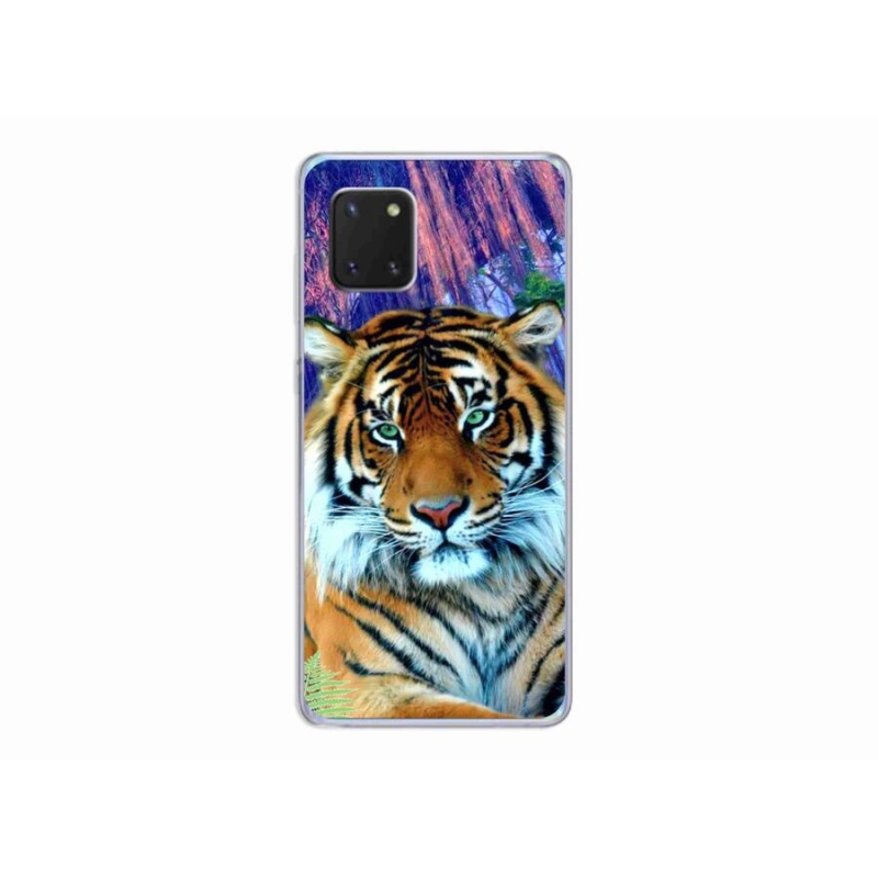 Gélový obal mmCase na mobil Samsung Galaxy Note 10 Lite - tiger