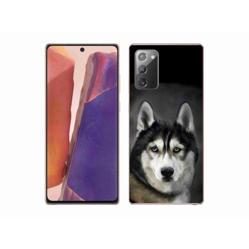 Gélový obal mmCase na mobil Samsung Galaxy Note 20/Note 20 5G - husky