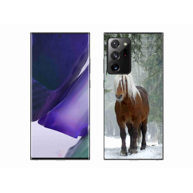 Gélový obal mmCase na mobil Samsung Galaxy Note 20 Ultra - kôň v lese