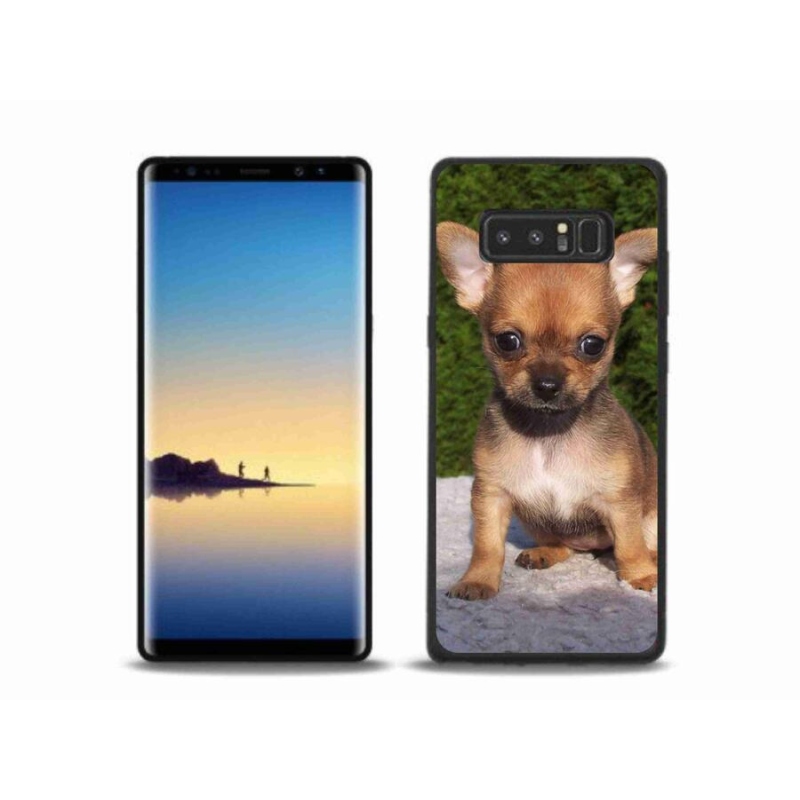 Gélový obal mmCase na mobil Samsung Galaxy Note 8 - čivava 3