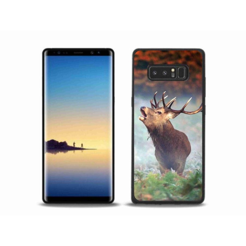 Gélový obal mmCase na mobil Samsung Galaxy Note 8 - jeleň 2