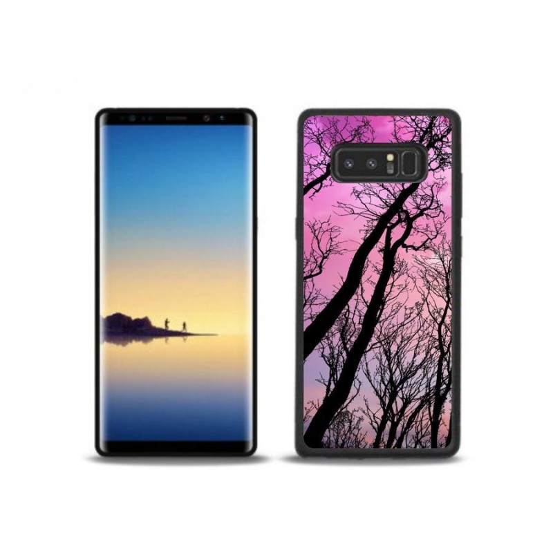 Gélový obal mmCase na mobil Samsung Galaxy Note 8 - opadané stromy