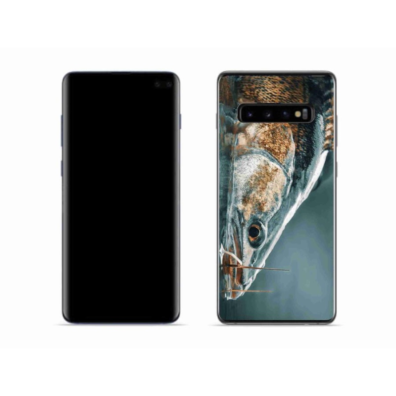 Gélový obal mmCase na mobil Samsung Galaxy S10 - zubáč