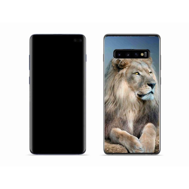 Gélový obal mmCase na mobil Samsung Galaxy S10 - lev 1