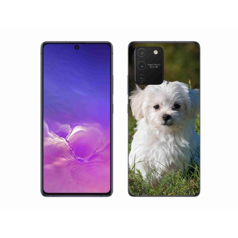 Gélový obal mmCase na mobil Samsung Galaxy S10 Lite - bišon