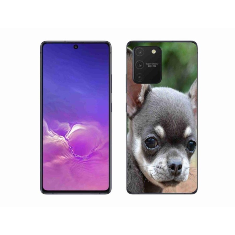 Gélový obal mmCase na mobil Samsung Galaxy S10 Lite - čivava