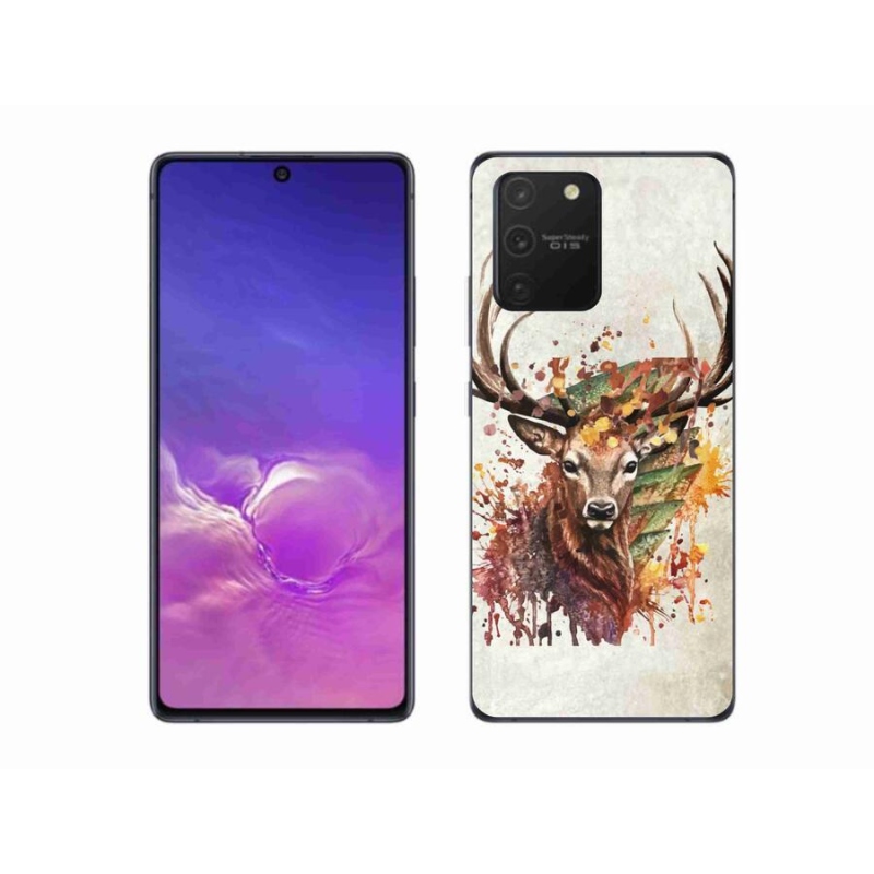 Gélový obal mmCase na mobil Samsung Galaxy S10 Lite - jeleň 1