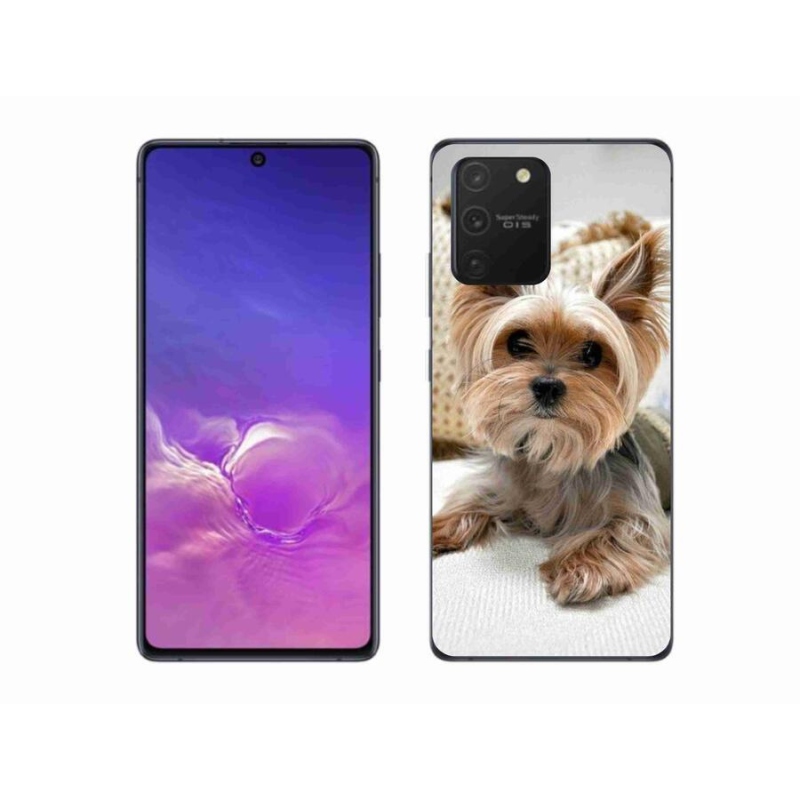 Gélový obal mmCase na mobil Samsung Galaxy S10 Lite - jorkšír 5